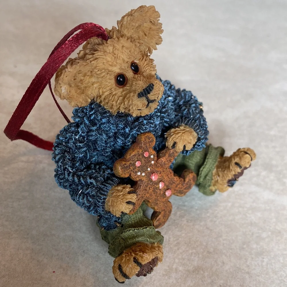 Boyd’s Bears Spicy Treat Kyle Beariman Vintage Collectible Christmas Ornament